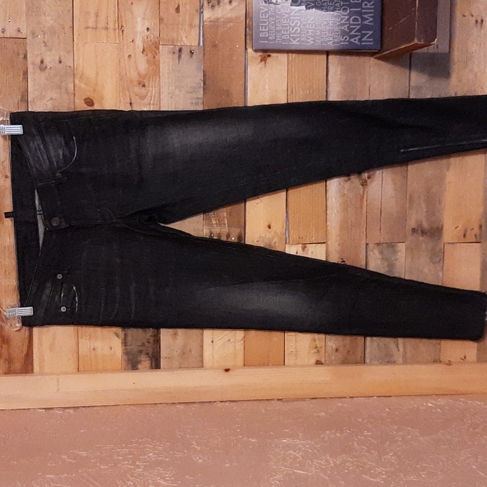 DSQUARED Black Washed Skinny Jeans